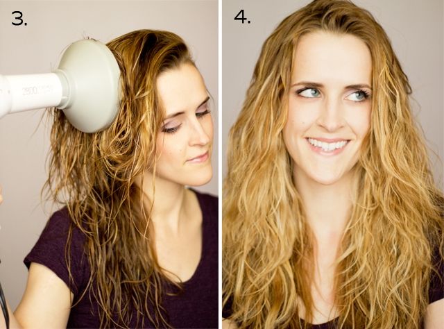 Fake Natural Curl Steps3 - 4